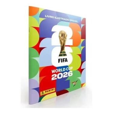 Imagem de Álbum de Figurinhas Copa 2026 Capa Mole  Sucesso Entre Colecionadores 
