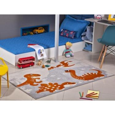 Imagem de Tapete Infantil I-92 Cinza 1,00x1,50 - Lancer