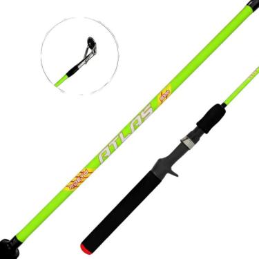 Imagem de Vara Deyu Atlas CFS1802M 1,80M 6`0`` Carretilha 10-20lbs Inteiriça 2 Partes