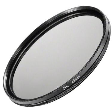 Imagem de Filtro CPL Polarizador Polarizante Para Lente de Câmera Fotográfica. A