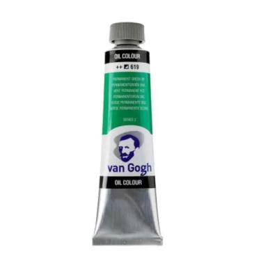 Imagem de Tinta Óleo 20 Ml Talens Van Gogh Serie 2 Permanentgroen Dnk 619, 20ML
