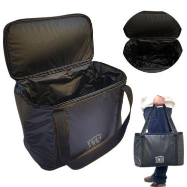 Imagem de Bolsa Térmica 30 Litros Grande Cooler Cerveja Bebidas Lanche Viagem Pr