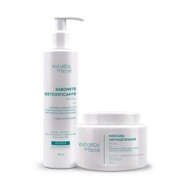 Imagem de Kit Detox Facial com Sabonete e Máscara Extratos da Terra