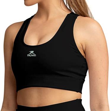 Imagem de Top Nadador Solid Power com Bojo Removível Muvin – UV 50 – Fitness – Corrida – Academia – Treino – Proteção Solar – Sustentação – Toque Suave – Boa Respirabilidade – Elasticidade - Zero Transparência