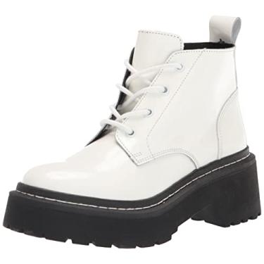 Imagem de Steve Madden Bota Botinha feminina Lillia Fashion, Branco, 9.5