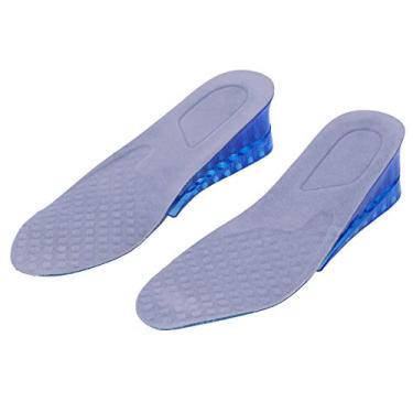 Imagem de 01 Almofada de inserção, confortável absorção de choque, resistente ao desgaste, elástico adequado para a pele + palmilha de material termoplástico, para mulheres (C (código 39-43))