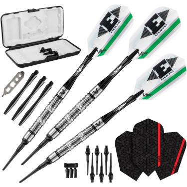 Imagem de Viper Element 90% dardos de ponta macia de tungstênio com estojo de armazenamento/viagem, anel, 18 gramas