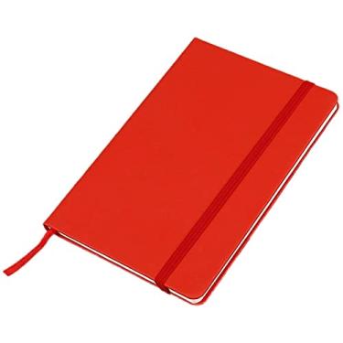 Imagem de Diário de couro B5/A5/A6 Caderno de negócios Papéis de cuidados com os olhos, vermelho, B5