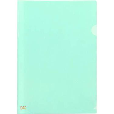 Imagem de Pasta L A4 Breeze Verde Pastel - Pacote com 10, Dac, 810PPVD, Verde