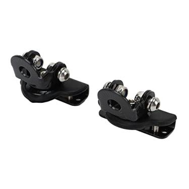 Imagem de Suportes de montagem de barra de luz LED, capô do motor, suportes de montagem de luz de trabalho LED, clipes de luz off-road de aço inoxidável universais suporte de montagem de luz de trabalho para