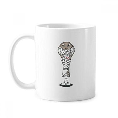 Imagem de Egito múmia Hórus chapéu de cobra caneca cerâmica xícara de porcelana café louça