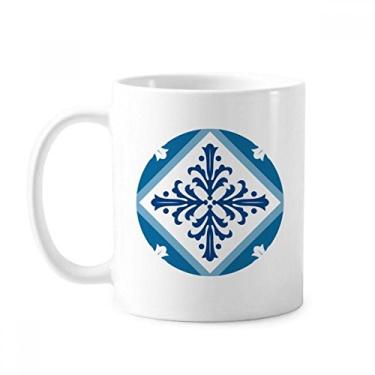 Imagem de Talavera Caneca decorativa de ilustração de flores cerâmica xícara de porcelana de café louça