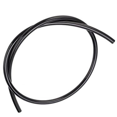 Imagem de Tubo pneumático, bomba de ar mangueira pneumática de alta redondeza superfície lisa para pintura de decoração para fábrica de reparo de automóveis para indústria de marcenaria (preto, 5m)