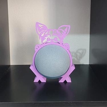 Imagem de Suporte Alexa Echo Dot 4" Yorkshire Lilas"