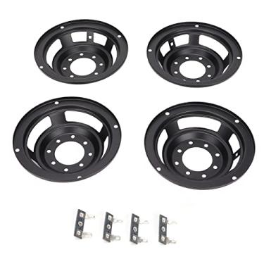 Imagem de Alto-falante Suporte de Prato Subwoofer Armação de Alta Precisão Ferro Resistente à Corrosão 4 Peças 4 Polegadas Suporte de Alto-falante Soldagens