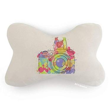 Imagem de DIYthinker Graffiti Street Culture Almofada de apoio de cabeça para decoração de carro, decoração de pescoço