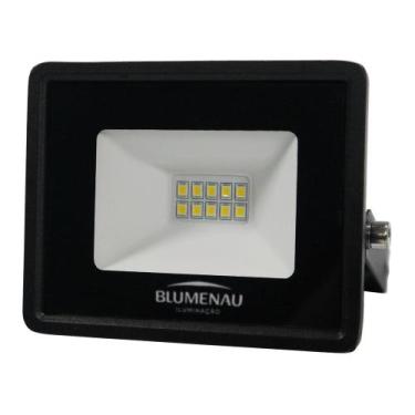 Imagem de Refletor Blumenau Led Tech 10W Preto Bivolt