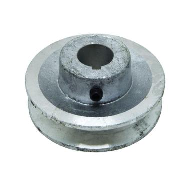 Imagem de Polia Al 3 1/2" 90 Mm 1B C/ Furo 22.22 Mm P/ Motor Weg 5 Cv Monofásico Cj 25Apv Onix 25 Super Ar 25 Mono
