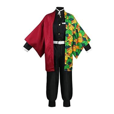 Imagem de Oispvpes Anime Costume Mitsuri Tanjirou cosplay Nezuko Shinobu Zenitsu Giyuu Halloween outfit Adult