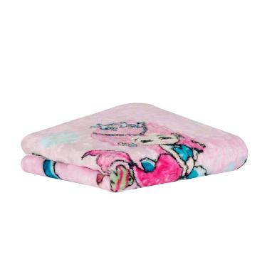 Imagem de Cobertor Raschel para Berço 500g/m² 80x110cm Sereia Realce Premium Sultan