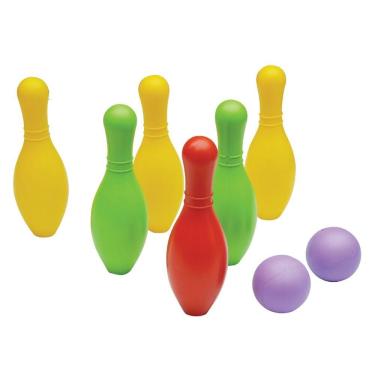 Imagem de Brinquedo Pedagógico Conjunto De Boliche 8 Peças
