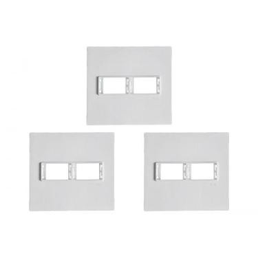Imagem de Kit C/3 - Placa Conjunto Modular Ilumi Vivaz 4X4 1 Modulo...