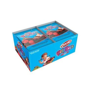Imagem de Bala de Gelatina Mini Amoras - 180g - Docile
