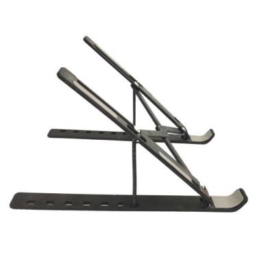 Imagem de Suporte Apoio Base Notebook Portatil Dobravel Laptop Slim Ergonomico -