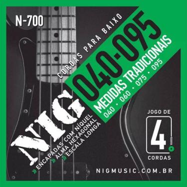 Imagem de Encordoamento baixo nig n700 040 4c nac