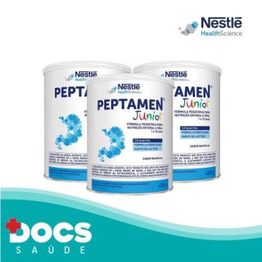 Imagem de Fórmula Infantil Peptamen Junior Pó 400gr Nestlé KIT 03 unidades