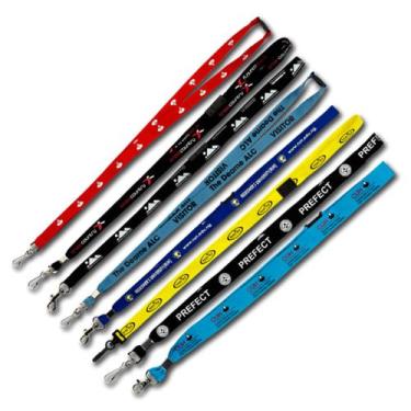 Imagem de 50 Cordão Para Crachá Personalizado 20mm Por 82cm-lanyards - Buzzi Dig