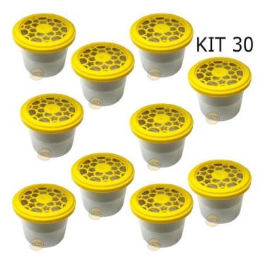 Imagem de Kit 30 Pote Anti Umidade Evita Mofo E Mau Cheiro Nas Roupas - Plasmonc