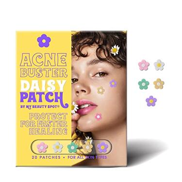 Imagem de My Beauty Spot Patches fofos para acne rosto 20 peças com chá de árvore de chá e ácido salicílico, arco-íris e borboleta - Patches de espinha para tratamento de manchas de acne facial