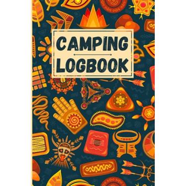 Imagem de camping logbook & rv travel planner: this is An amazing tool for logging your best campsite, camping memories, your favorite photos, campground rating, things you liked and things you didn't like.