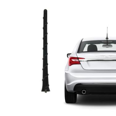 Imagem de Antena de rádio de 20 cm para Chrysler 200 e Dodge Avenger 2011-2014 2011-2014 | à prova de lavagem de carro, antena de borracha flexível | Substituição de antena de rádio durável | Acessórios de