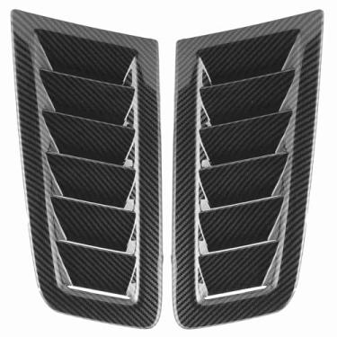 Imagem de Peças Exteriores do Carro do capô do Motor das Aberturas de Ar Universais da Capota para o Design Desportivo do Estilo de RS MK2 (Estilo Fibra de Carbono)
