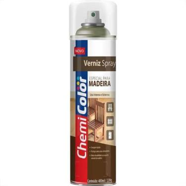 Imagem de Spray Chemicolor Verniz Madeira Imbuia 400Ml/220G. - BASTON CHEMICOLOR