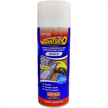 Imagem de Borracha Liquida Impermeabilizante Dryko Vedatudo Branca 400Ml/235G.
