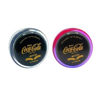 Imagem de Kit Com 2 Ioiôs Premium Edição Limitada Profissional Refrigerantes - Yoyobrasil (Translucido e Lilás)