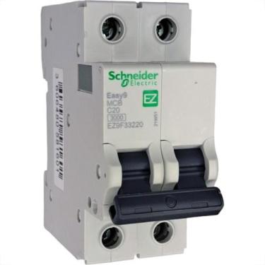 Imagem de Disjuntor Schneider ''Din'' Bipolar 20A. C