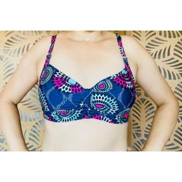 Imagem de Biquini top sem bojo - RAFAVI, Marinho, m