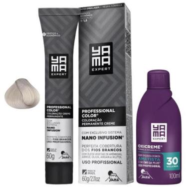 Imagem de Kit Coloração Yama Nano Infusion Profissional 12.11 Louro Extra Claro 