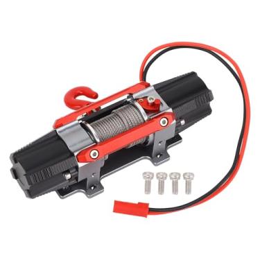 Imagem de Guincho de Metal Elétrico Rc, Motor CNC Simulou um Forte Guincho de Motor de Energia Ideal para Fora da Estrada