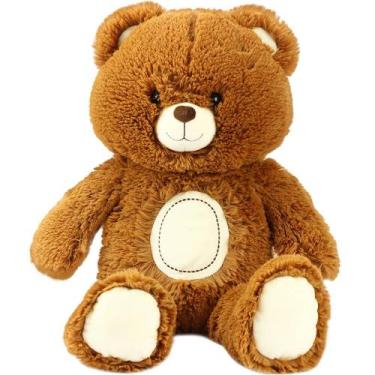 Imagem de Pelucia bichinho feliz sentado 50cm bbr, Urso, UN