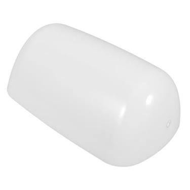 Imagem de VOSAREA Abajur vintage branco banqueiro substituição plástico abajur de mesa abajur retrô