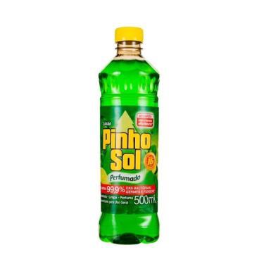 Imagem de Desinfetante Pinho Sol Citrus Limao 500ml - Embalagem c/ 12 Unidades