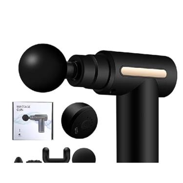 Imagem de Massageador Elétrico Profissional Muscular Pistola – Alívio da Dor e Relaxamento – 6 Velocidades, Portátil e Recarga USB