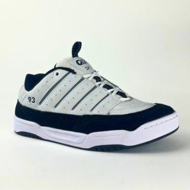 Imagem de Tênis Qix Golden Branco e Preto-Masculino