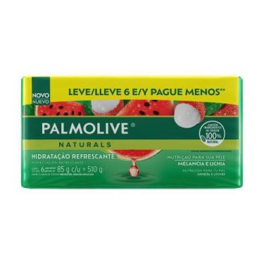 Imagem de Sabonete em Barra Palmolive Naturals Hidratação Refrescante Melancia &