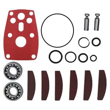 Imagem de IM31-TK2 Peças de chave de impacto pneumático IM31 Kit de ajuste IM31-TK2 com rolamentos IM31407 Conjunto de pinos de martelo compatível com Snap On IM31 IM32 3/8 polegadas